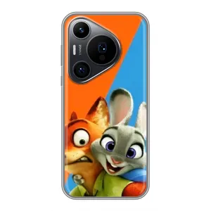 Чехлы ЗВЕРОПОЛИС для Huawei Pura 70 PRO (Ник и Хопс)