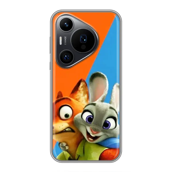 Чехол с рисунком «Ник и Хопс» для Huawei Pura 70 PRO Чехол с рисунком «Ник и Хопс» для Huawei Pura 70 PRO