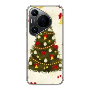Чехол Новогодняя Елка на Huawei Pura 70 PRO (Новогодний принт)