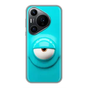 Силиконовые Чехлы (смешные стикеры) для Huawei Pura 70 PRO (Одноглазик)