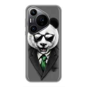 Чехлы с Пандами на Huawei Pura 70 PRO (Панда в очках)