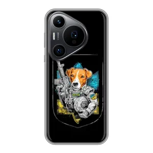 Чехол с принтом для Huawei Pura 70 PRO (Патрон Воин)