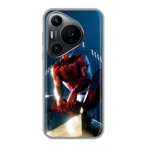Чехол Супергерой Человека Паука на Huawei Pura 70 PRO (Паук на доме)