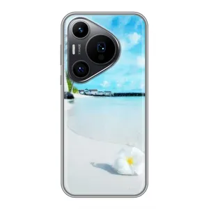 Летний Чехол на Huawei Pura 70 PRO (Пляж)
