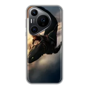 Чехол дракон Беззубик для Huawei Pura 70 PRO (Полет Беззубика)