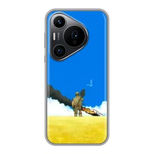 Чехлы на военную тематику для Huawei Pura 70 PRO (Попадание)