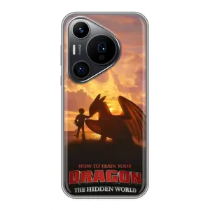 Чехол дракон Беззубик для Huawei Pura 70 PRO (Постер Беззубика)
