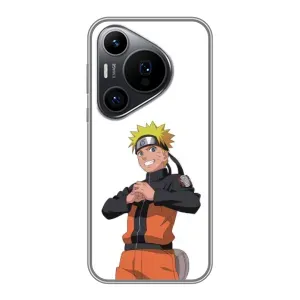 Чехлы с принтом Наруто на Huawei Pura 70 PRO (Радосный Наруто)