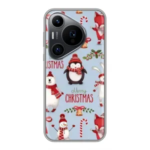 Чехол Санта Клаус для Huawei Pura 70 PRO (Рождественский)