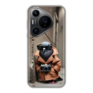 Чехол с мемами тралалело тралала для Huawei Pura 70 PRO (Шпиониро голубио)