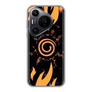 Купить Чехлы на телефон с принтом Anime для Huawei Pura 70 PRO (Солнце Наруто)