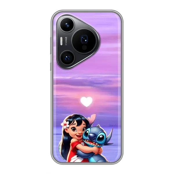 Чехол с рисунком «Стич и Лило» для Huawei Pura 70 PRO Чехол с рисунком «Стич и Лило» для Huawei Pura 70 PRO