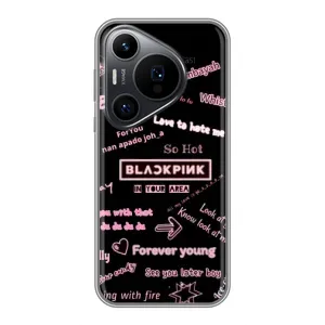 Чехлы с картинкой для Huawei Pura 70 PRO (Стиль блэкпинг)