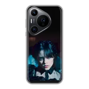 Чехлы с принтом Уэнсдей на Huawei Pura 70 PRO (Танец Уэнсдей)