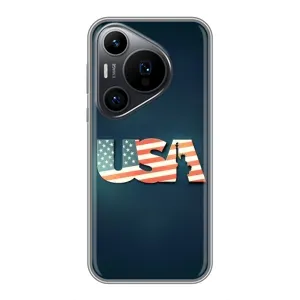 Чехол Флаг USA для Huawei Pura 70 PRO (USA)