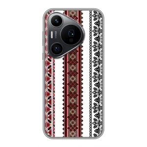 Силиконовый Чехол на Huawei Pura 70 PRO с картинкой Вышиванки (Вышиваночки)