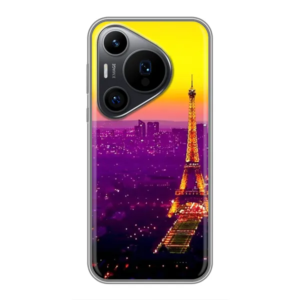 Чехол с рисунком «Яркая башня» для Huawei Pura 70 PRO Чехол с рисунком «Яркая башня» для Huawei Pura 70 PRO