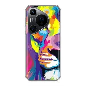 Чехол с картинкой на Huawei Pura 70 PRO (Яркий Лев)