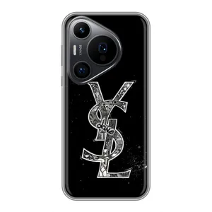 Чехол (Dior, Prada, YSL, Chanel) для Huawei Pura 70 PRO (YSL)