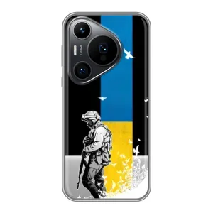 Патриотический Чехол для Huawei Pura 70 PRO (ЗСУ)