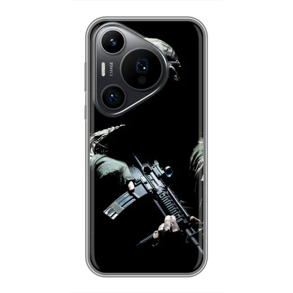 Чехол с рисунком «ЗСУ снайпер» для Huawei Pura 70 PRO Чехол с рисунком «ЗСУ снайпер» для Huawei Pura 70 PRO