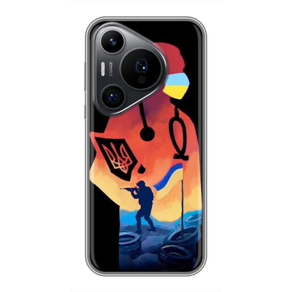 Чехол с рисунком «ЗСУ Врач» для Huawei Pura 70 PRO Чехол с рисунком «ЗСУ Врач» для Huawei Pura 70 PRO