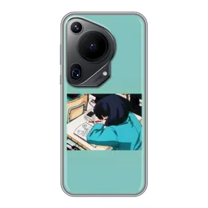 Чехол с персонажами АНИМЕ на Huawei Pura 70 Ultra (Аканэ Тэндо)