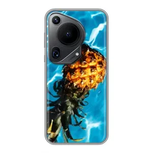 Чехол с изображением вкусной еды для Huawei Pura 70 Ultra (Ананас)