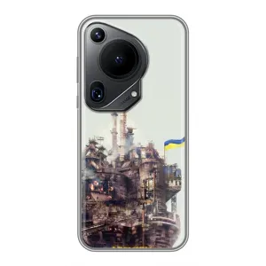 Чехлы на военную тематику для Huawei Pura 70 Ultra (Азовсталь)
