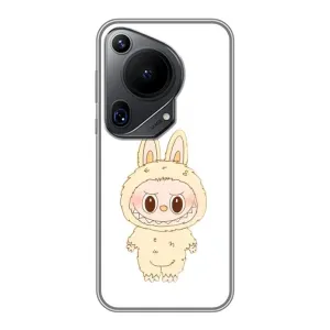 Чехол с принтом Лабубу для Huawei Pura 70 Ultra (Бежевый Лабубу)