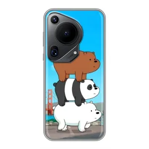 Чехлы с Пандами на Huawei Pura 70 Ultra (Друзья)