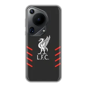 Силиконовые Чехлы принт Футбол на Huawei Pura 70 Ultra (Эмблема Liverpool)