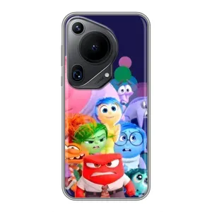 Чехол Головоломка для Huawei Pura 70 Ultra - (AlphaPrint) (Герои головоломки)