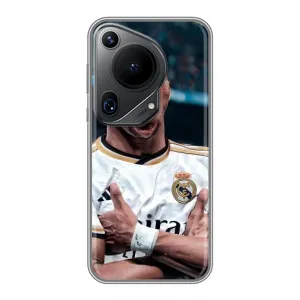 Чехол (TPU) с Футболистом на Huawei Pura 70 Ultra (Гол Мбаппе)
