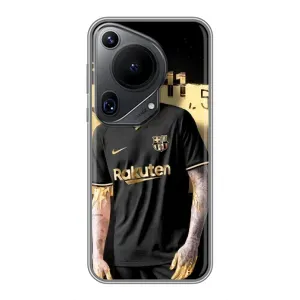 Силиконовый Чехол Huawei Pura 70 Ultra (Gold Neymar)