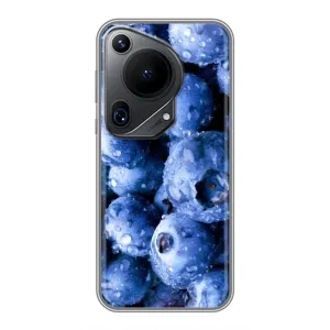 Чехол с изображением вкусной еды для Huawei Pura 70 Ultra (Голубика)
