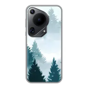 Летний Чехол на Huawei Pura 70 Ultra (Горный лес)