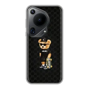 Чехлы Мишка Тедди для Хuawei Пура 70 Ультра (GUCCI Teddy)
