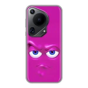 Силиконовые Чехлы (смешные стикеры) для Huawei Pura 70 Ultra (Хитрая мордочка)