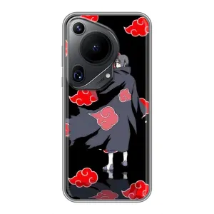 Чехлы с картинкой Итачи Учиха на Huawei Pura 70 Ultra (Итачи в плаще)