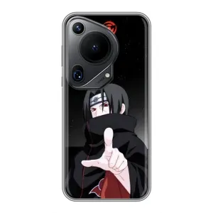 Чехлы с картинкой Итачи Учиха на Huawei Pura 70 Ultra (Итачи Знак)
