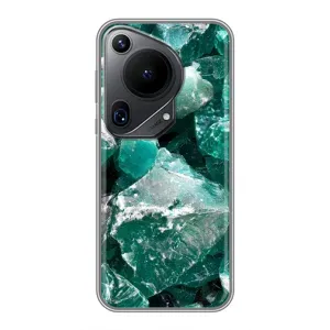 Чехол (Дорого -богато) на Huawei Pura 70 Ultra (Изумруд)