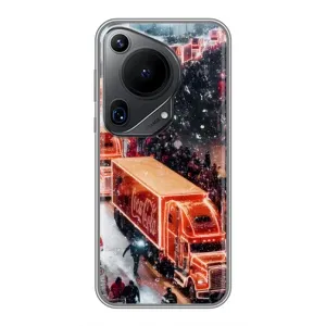 Чехлы на Новый Год Huawei Pura 70 Ultra (Кока Кола)