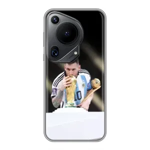 Чехлы Лео Месси Аргентина для Huawei Pura 70 Ultra (Кубок Мира)