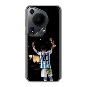 Чехлы Лео Месси Аргентина для Huawei Pura 70 Ultra (Лео Чемпион)