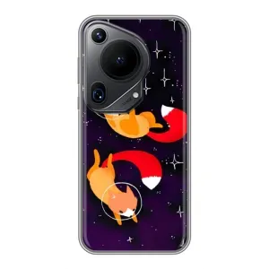 Чехол с Лисичкой для Huawei Pura 70 Ultra (Лисы)