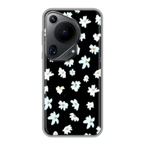 Чехол с ромашками на Huawei Pura 70 Ultra (Маленькие ромашки)