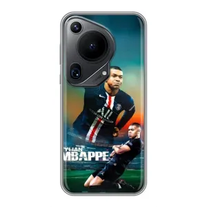 Чехол (TPU) с Футболистом на Huawei Pura 70 Ultra (MBAPPE)