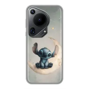 Чехол с рисунком Стич для Huawei Pura 70 Ultra (Милый Стич)