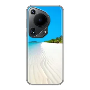 Летний Чехол на Huawei Pura 70 Ultra (Море песок)